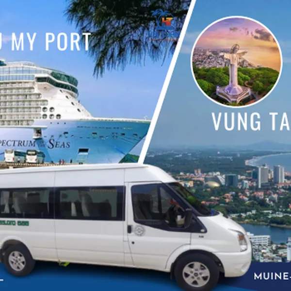 Vung Tau City Day Tour From Phu My Port Car 15 Seats