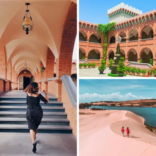 RD Wine Castle - Ong Dia Rock Beach - White Sand Dunes - White Sand Circle Road