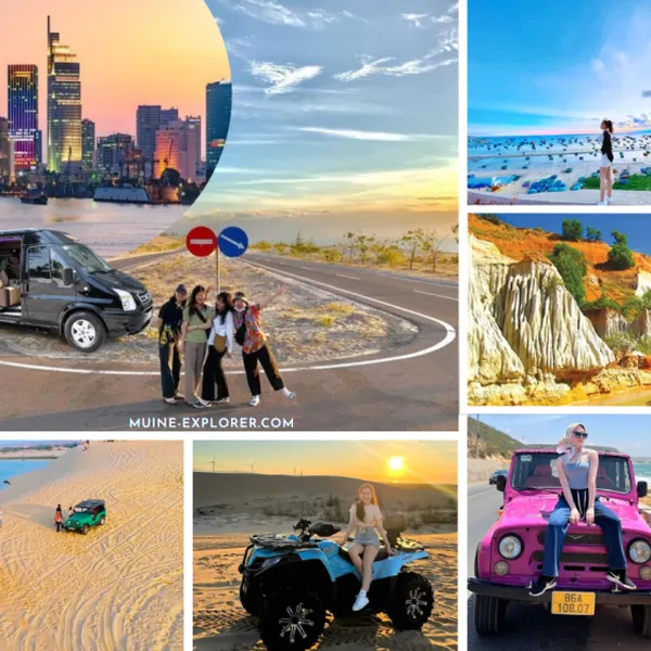 Tour Mũi Né Trong Ngày Từ Sài Gòn Xe Limousine 5-8 Khách