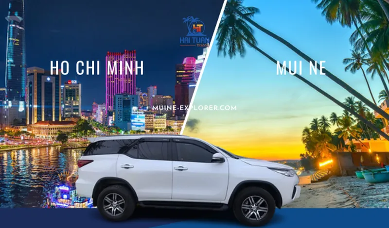 Ho Chi Minh To Mui Ne Private Car 7 Seater (Big Form)