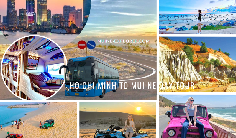 Tour Mũi Né 1 Ngày Từ TP Hồ Chí Minh  | Mặt Trời Lặn (Tour Ghép) 2 Khách
