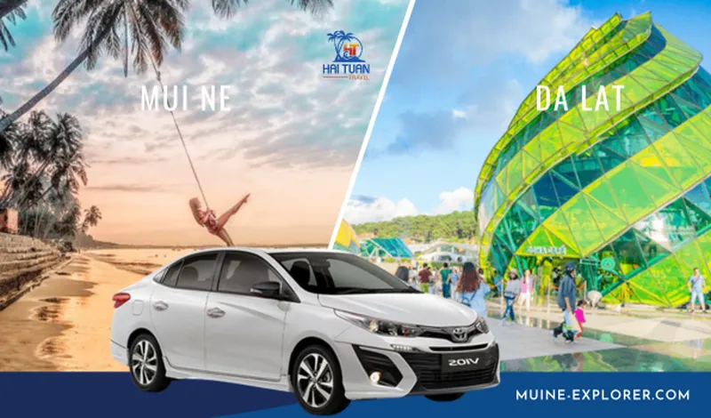 Mui Ne To Dalat Private Car 4 Seater