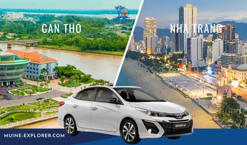 Can Tho To Nha Trang Private Car 4 Seater