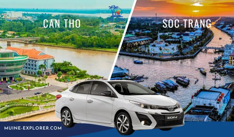 Can Tho To Soc Trang Private Car 4 Seater