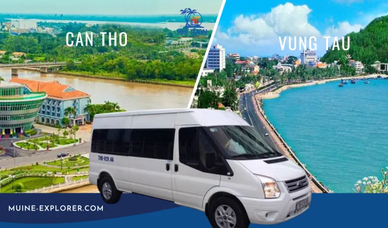 Can Tho To Vung Tau Private Car 16 Seater