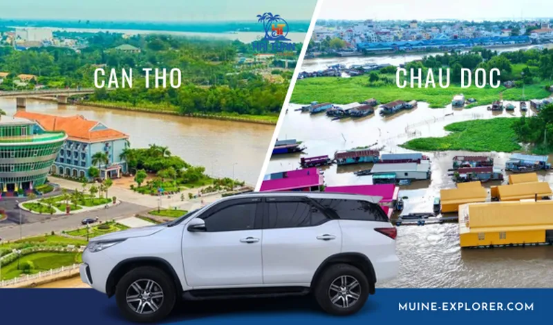 Thuê Xe Châu Đốc Đi Cần Thơ Xe 7 Chỗ