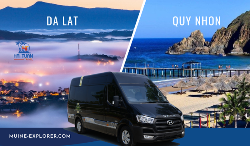 Dalat To Quy Nhon Private Limousine 9 Seater
