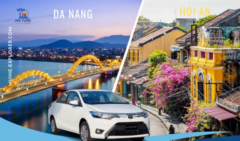 Thuê Xe Đà Nẵng Đi Hội An Xe 4 Chỗ