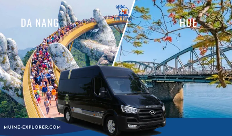 Da Nang To Hue Private Limousine 9 Seater