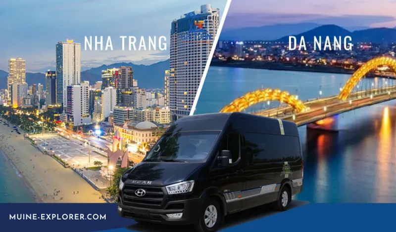 Danang To Nha Trang Private Car 9 Seater