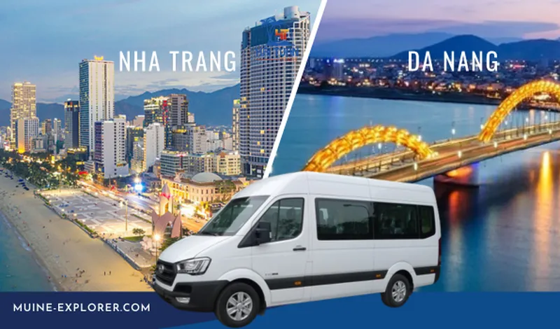 Danang To Nha Trang Private Car 16 Seater