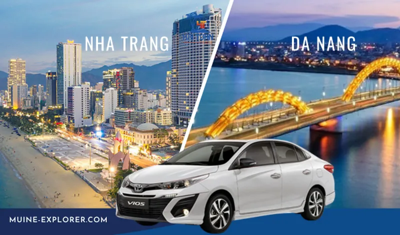 Danang To Nha Trang Private Car 4 Seater