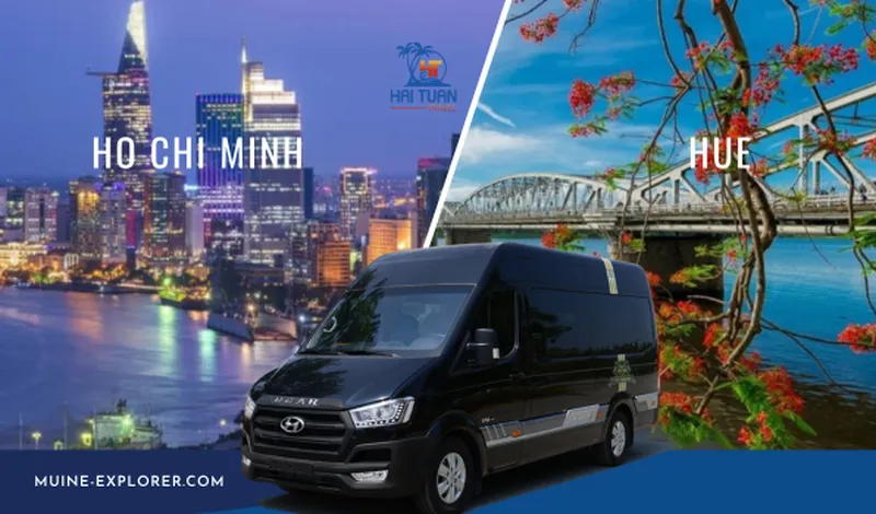 Thuê Xe Huế Đi Sài Gòn Xe Limousine 9 Chỗ