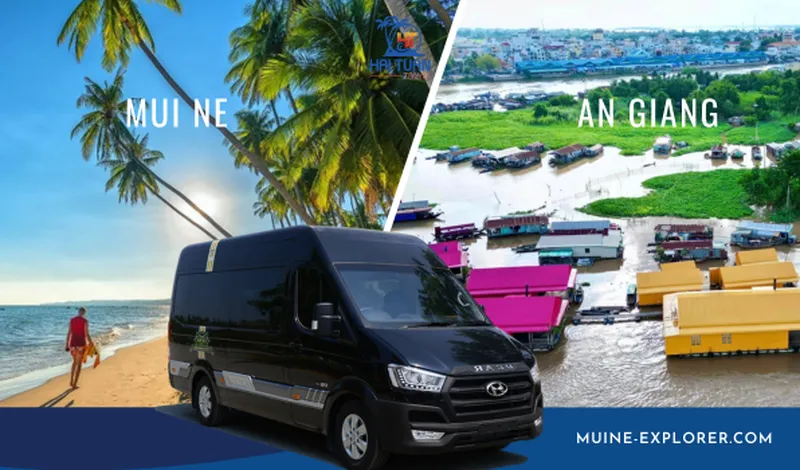 Thuê Xe Mũi Né Đi An Giang Limousine 9 Chỗ