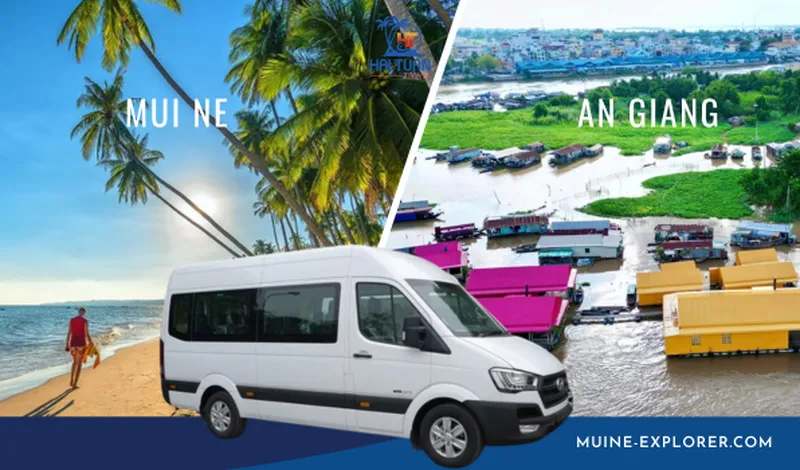 Thuê Xe Mũi Né Đi An Giang Xe 16 Chỗ