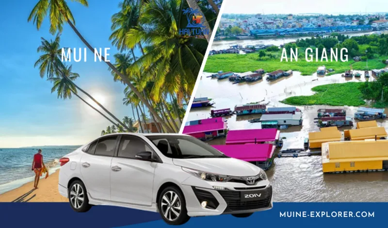 Thuê Xe Mũi Né Đi An Giang Xe 4 Chỗ