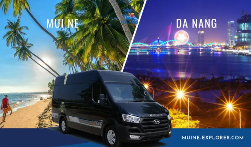 Mui Ne To Da Nang Private Limousine 9 Seater