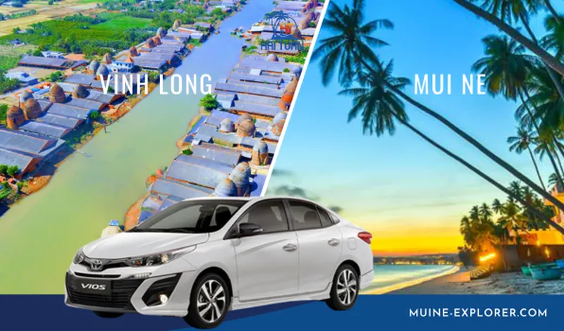 Thuê Xe Mũi Né Đi Vĩnh Long Xe 4 Chỗ