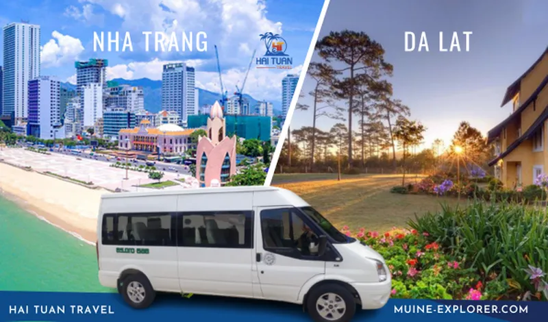 Nha Trang To Dalat Private Car 16 Seater