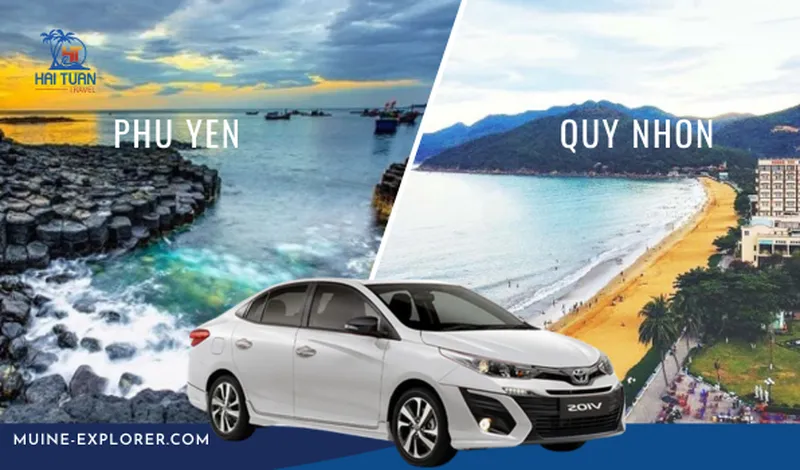 Phu Yen To Quy Nhon Private Car 4 Seater