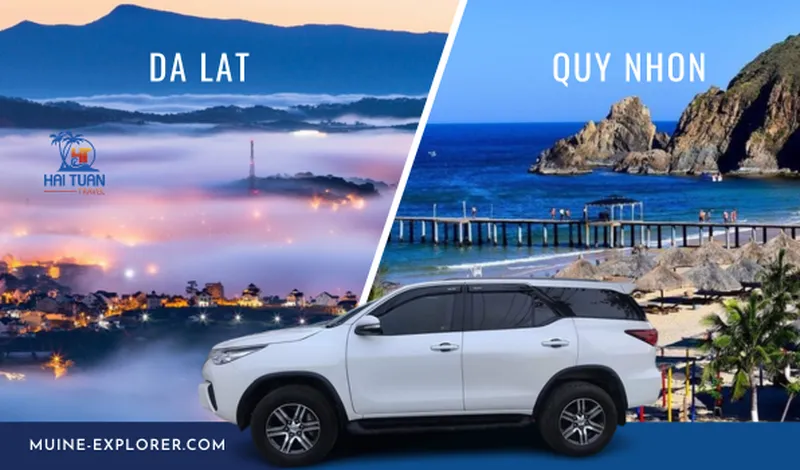Quy Nhon To Dalat Private Car 7 Seater