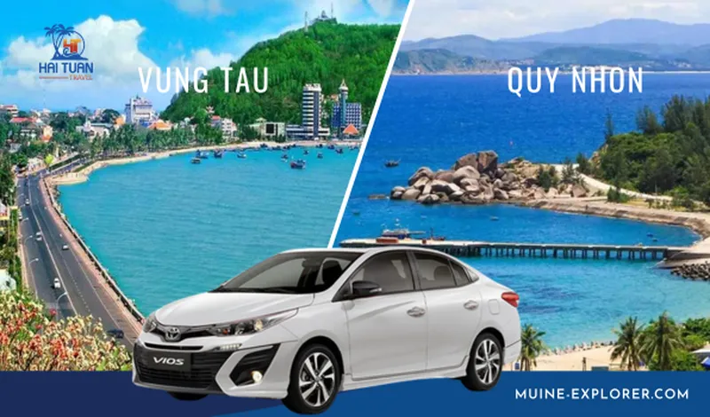 Quy Nhon To Vung Tau Private Car 4 Seater