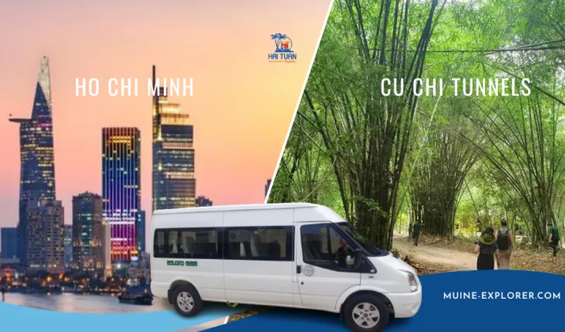 Ho Chi Minh To Cu Chi Tunnels Private Car 16 Seater (Round Trip)