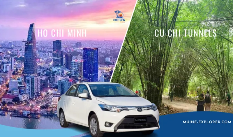 Ho Chi Minh To Cu Chi Tunnels Private Car 4 Seater (Round Trip)