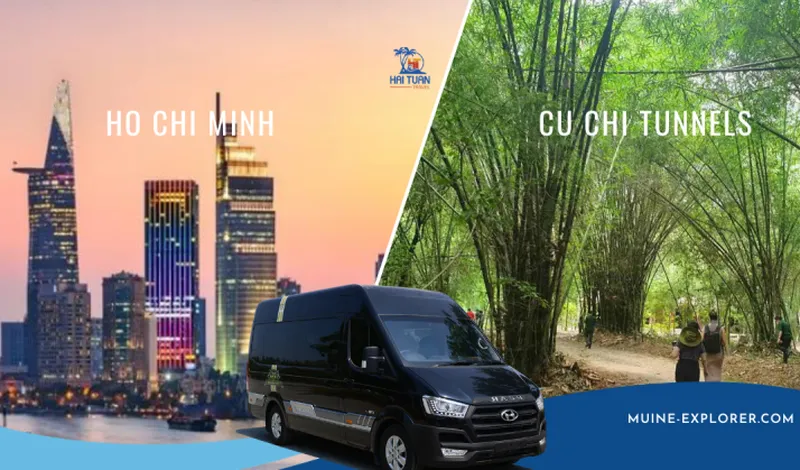 Ho Chi Minh To Cu Chi Tunnels Private Limousine 9 Seater (Round Trip)