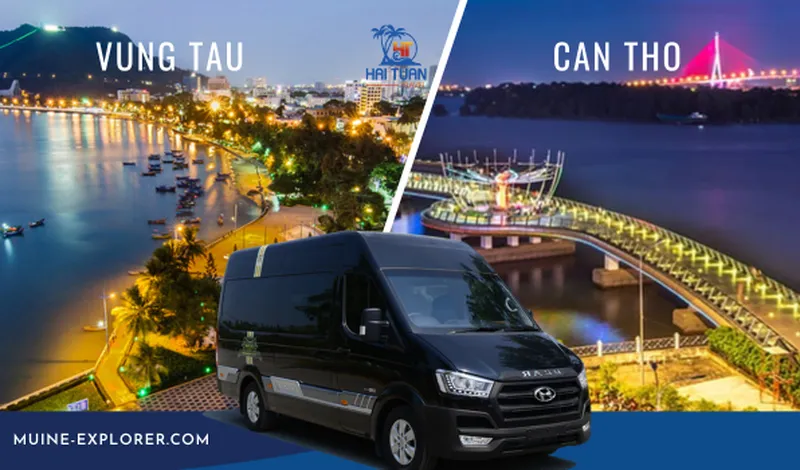 Vung Tau To Can Tho Private Limousine 9 Seater