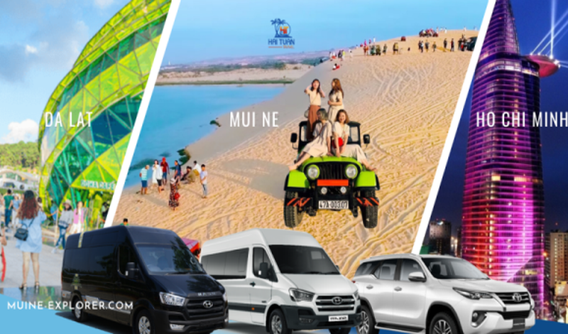 Tour 1 Ngày Đà Lạt Đi Mũi Né Kết Thúc TP Hồ Chí Minh (Xem Mặt Trời Lặn) 6-10 Khách