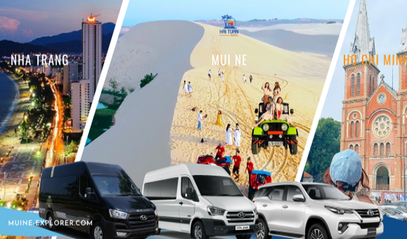 Nha Trang To Mui Ne Day Trip Ending Ho Chi Minh City (Sunrise Tour) 6-10 Guests