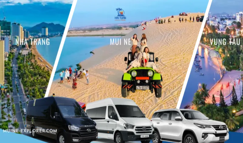 Tour 1 Ngày Nha Trang Đi Mũi Né Kết Thúc Vũng Tàu (Xem Mặt Trời Lặn) 3-5 Khách