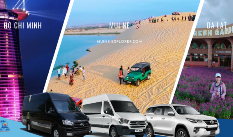 Tour 1 Ngày Sài Gòn Đi Mũi Né Kết Thúc Đà Lạt (Xem Mặt Trời Lặn) 3-5 Khách