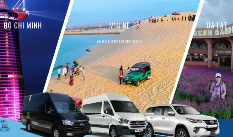 Ho Chi Minh To Mui Ne Day Trip Ending Dalat (Sunrise Tour) 1-2 Guests