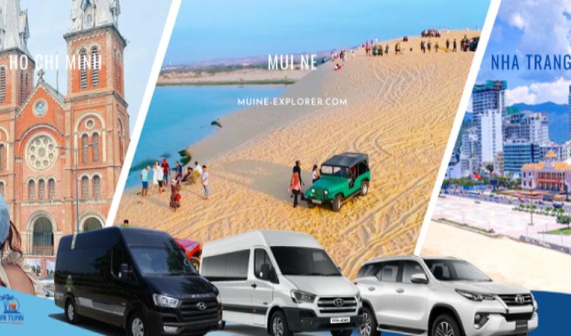 Ho Chi Minh To Mui Ne Day Trip Ending Nha Trang (Sunrise Tour) 6-8 Guests Limousine