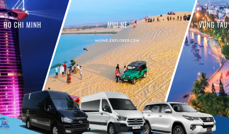 Ho Chi Minh To Mui Ne Day Trip Ending Vung Tau (Sunrise Tour) 11-12 Guests