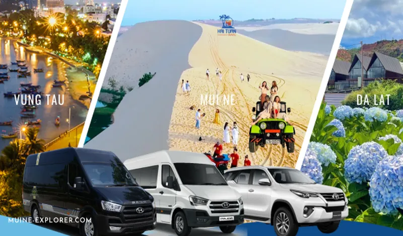 Vung Tau To Mui Ne Day Trip Ending Dalat (Sunrise Tour) 6-8 Guests Limousine