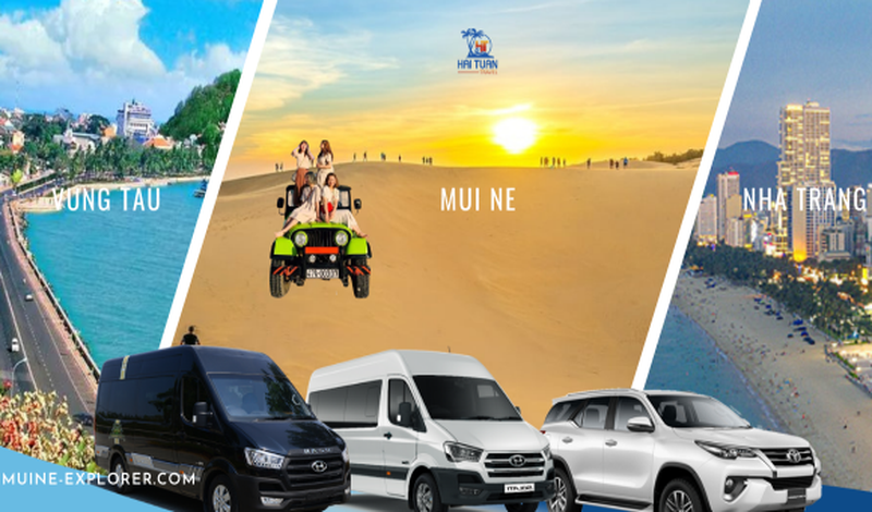 Vung Tau To Mui Ne Day Trip Ending Nha Trang (Sunset Tour) 6-8 Guests Limousine