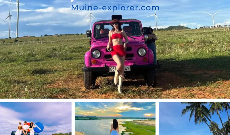 Tour Cánh Đồng Quạt Gió – Cung Đường Bàu Trắng – Đồi Cát Trắng – Làng Chài – Bãi Rạng