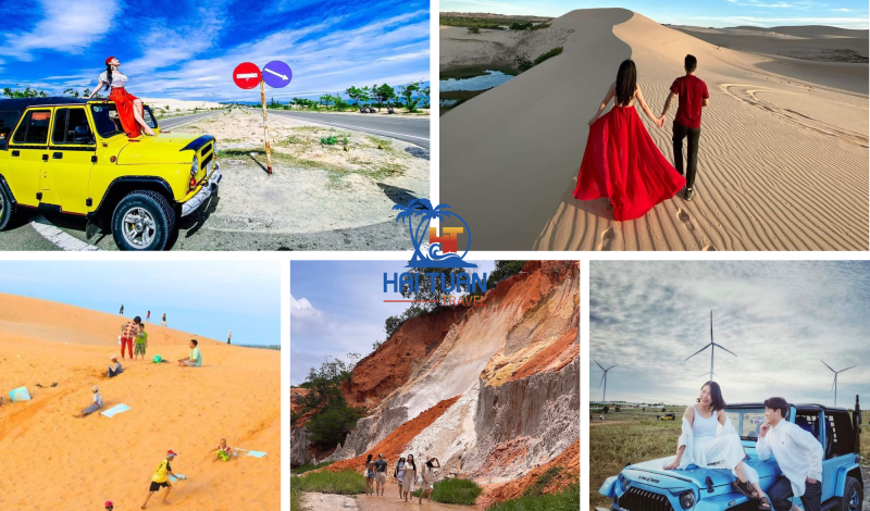 Tour Đồi Cát Bay - Bàu Trắng - Làng Chài - Suối Tiên (Jeep 4 Chỗ)