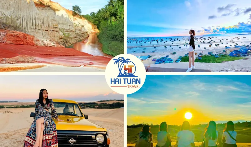 TOUR XE JEEP ĐỒI CÁT XEM MẶT TRỜI LẶN (Jeep 6 Chỗ)