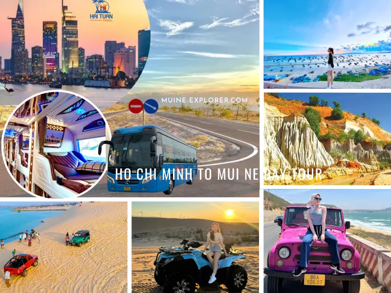 Tour Mũi Né 1 Ngày Từ TP Hồ Chí Minh | Mặt Trời Lặn (Tour Ghép) 4 Khách