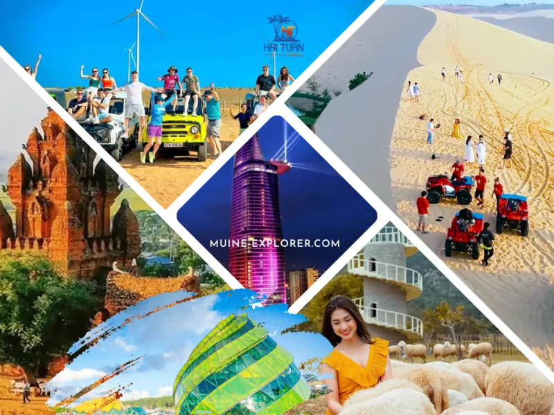 Tour Từ Sài Gòn Đi Mũi Né & Phan Rang 1 Ngày Trả Tại Đà Lạt (Tour Mặt Tròi Mọc)