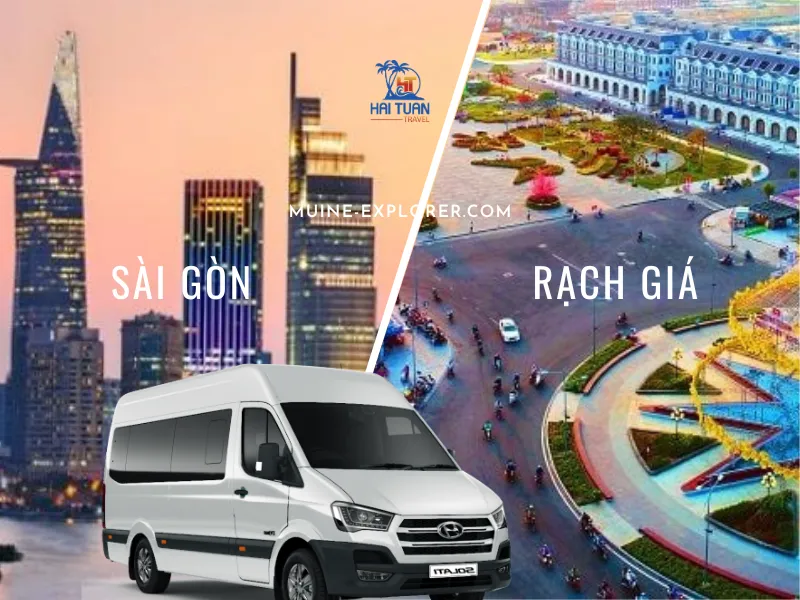 Thuê Xe 16 Chỗ Sài Gòn Đi Rạch Giá