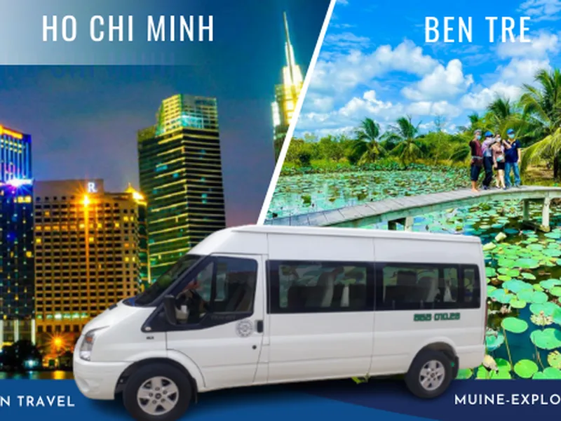 Ben Tre To Ho Chi Minh Private Car 16 Seater