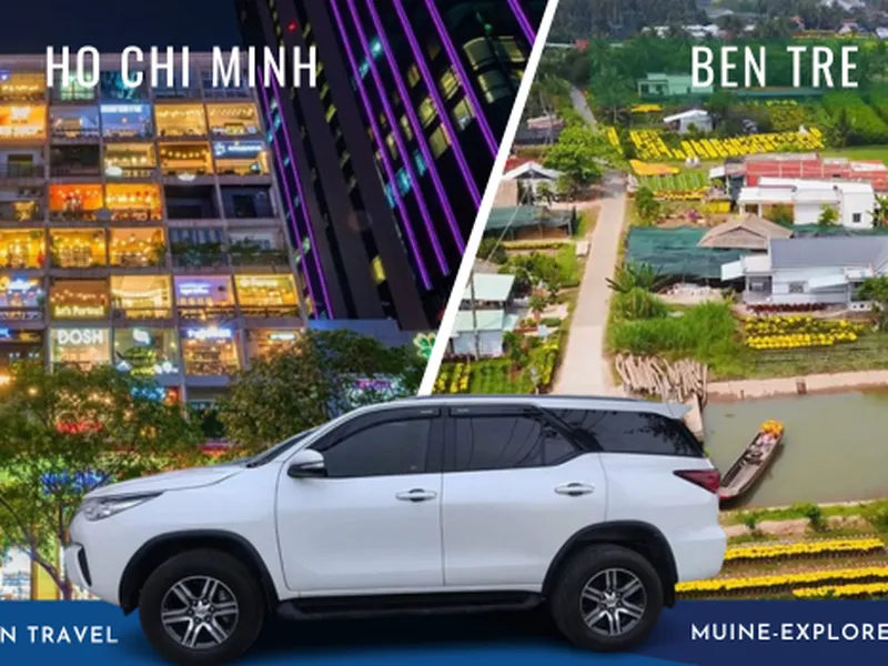 Ben Tre To Ho Chi Minh Private Car 7 Seater