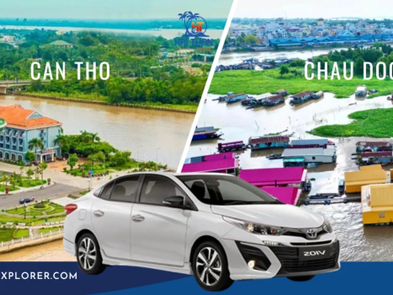 Can Tho To Chau Doc Private Car 4 Seater