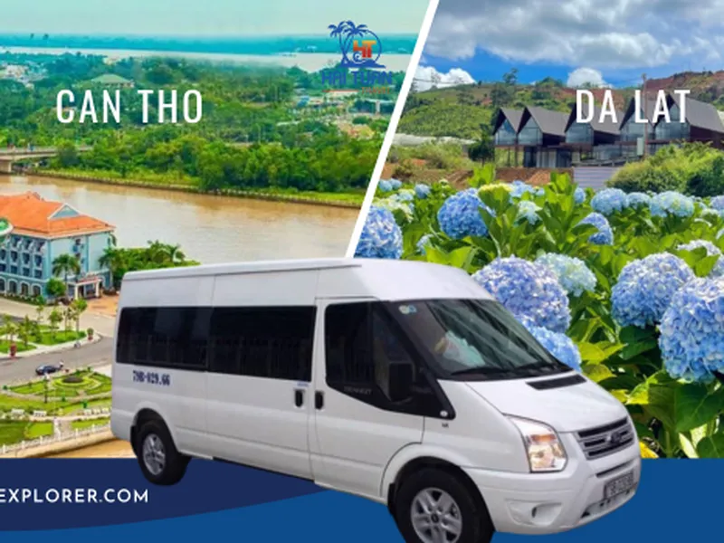 Can Tho To Dalat Private Car 16 Seater