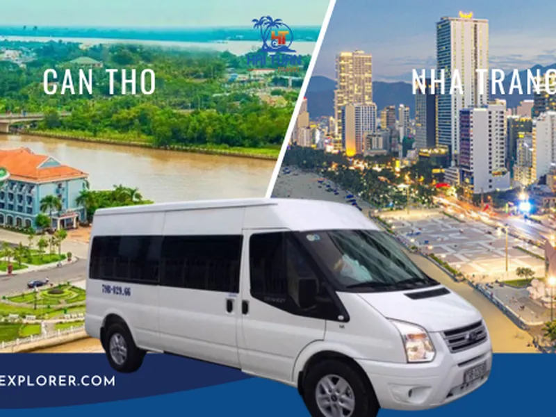 Can Tho To Nha Trang Private Car 16 Seater